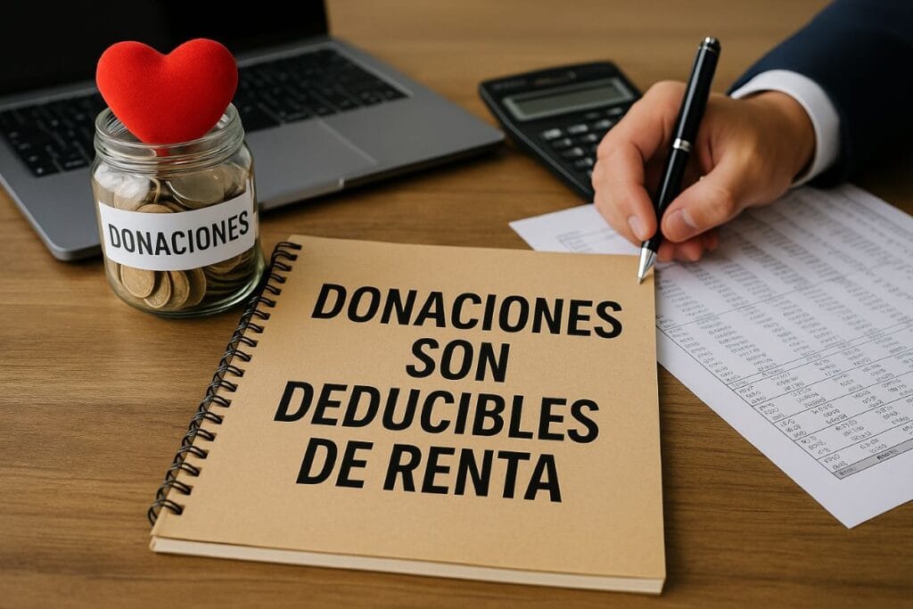 donaciones son deducibles de renta