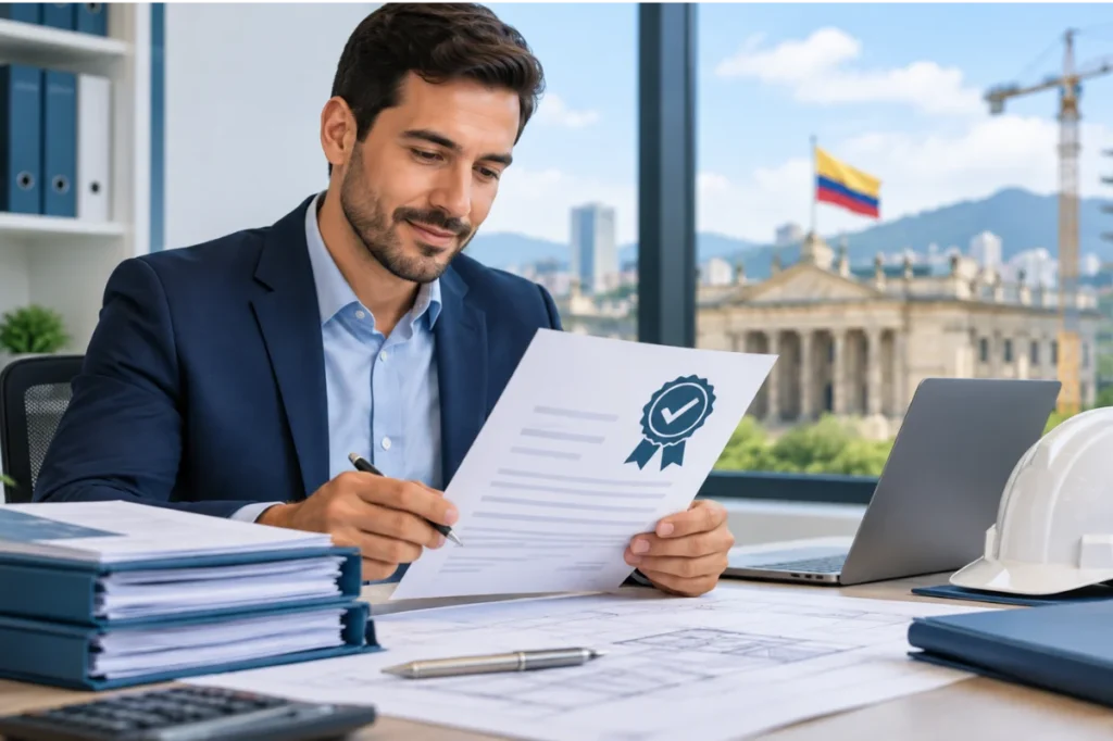 Certificado de proponentes